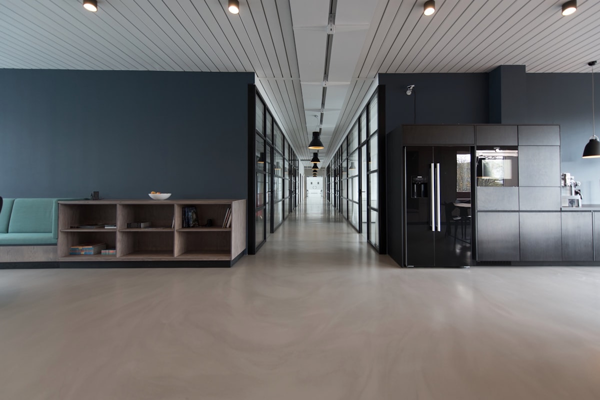 Modern legal team workspace
